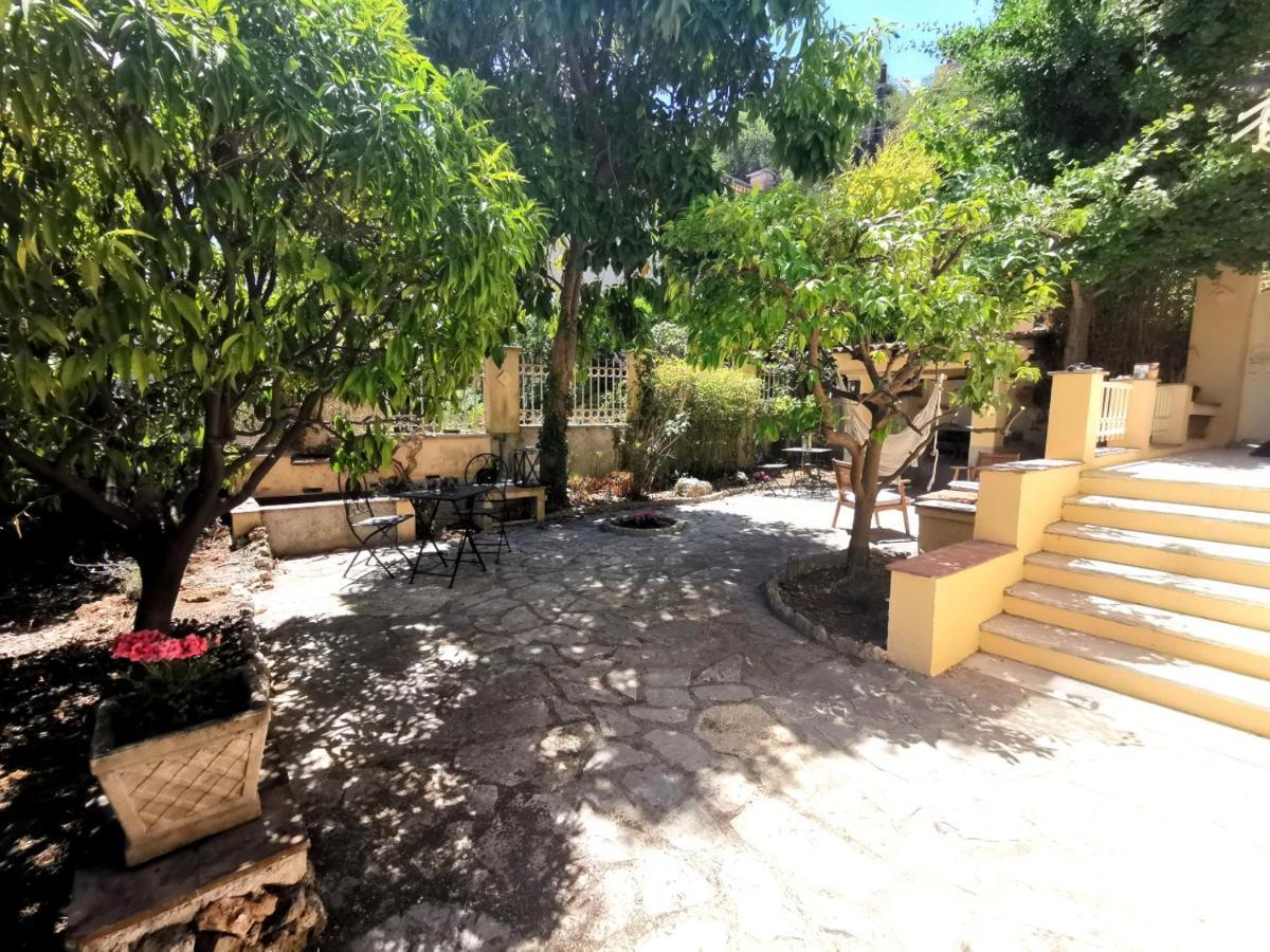Chambre Privee Luxueuse Villa Monte 0Ropa Nizza Exterior foto