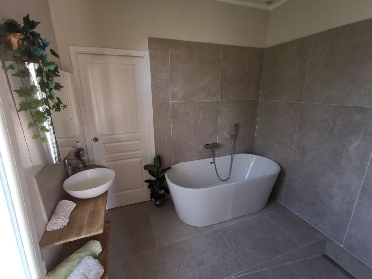 Chambre Privee Luxueuse Villa Monte 0Ropa Nizza Exterior foto
